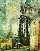 lyonel feininger ostra koret av katedralen i halle oil painting on canvas
